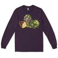 Plum Artichoke Long Sleeve Tee - LillyAllenDesigns