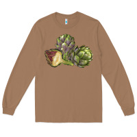 Toasted Coconut Artichoke Long Sleeve Tee - LillyAllenDesigns