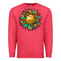 Cardinal Softball Sunflower Premium Sweatshirt - Jasminsmagicworld