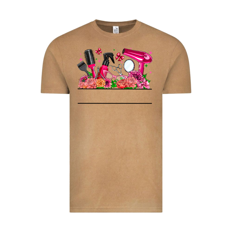 Hair Stylist Your Textt Vintage Tee by CowhideDigitalArt | Teevron