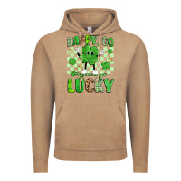 Vintage Coffee happy go lucky Vintage Hoodie - Artiststas