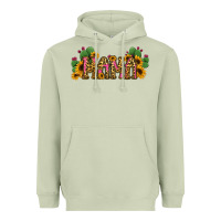 Matcha Cactus Leopard Sunflower Mama and Mini Set Heavyweight Hoodie - Jasminsmagicworld