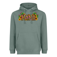 Sage Cactus Leopard Sunflower Mama and Mini Set Heavyweight Hoodie - Jasminsmagicworld