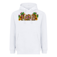 White Cactus Leopard Sunflower Mama and Mini Set Heavyweight Hoodie - Jasminsmagicworld