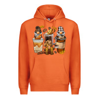Carrot Coffee gnome Premium Hoodie - BarkalooDesign