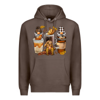 Coffee Coffee gnome Premium Hoodie - BarkalooDesign