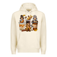 Tofu Coffee gnome Premium Hoodie - BarkalooDesign