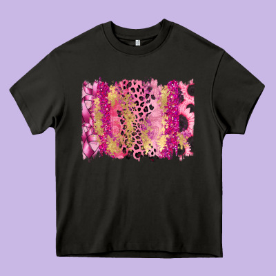Cancer Brushstroke Heavy Core Tee Designed By Fadigitalartstudio