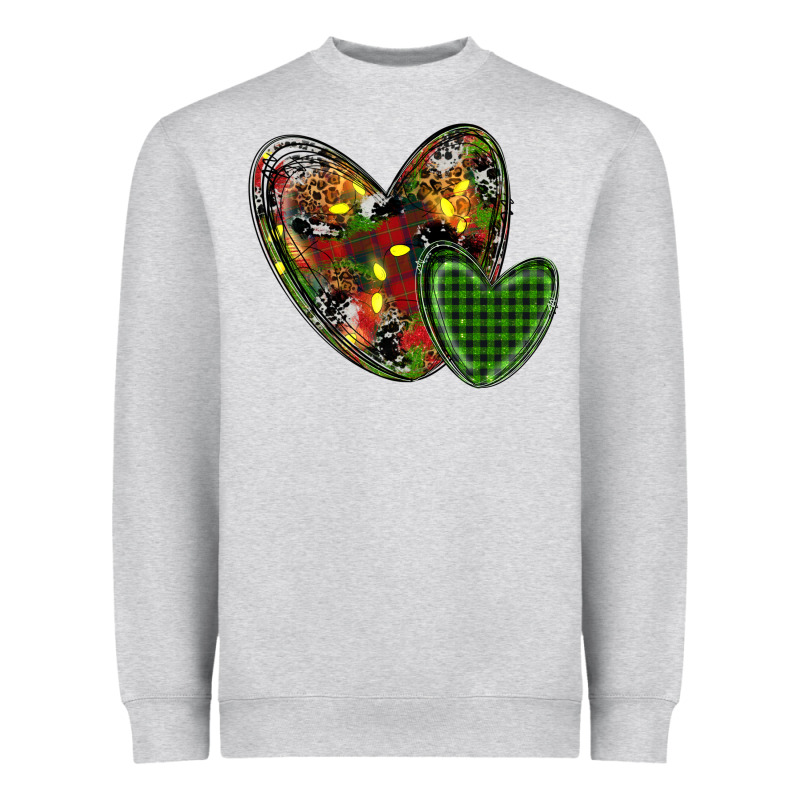 Christmas Heart Heavyweight Sweatshirt by RanaPortraitStore | Teevron