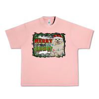 Salmon merry and bright pomeranian Urban Heavy Tee - RanaPortraitStore