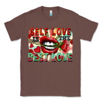 Chestnut Self love is the best love Classic Tee - FaDigitalArtStudio