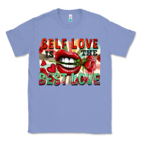Colony Blue Self love is the best love Classic Tee - FaDigitalArtStudio