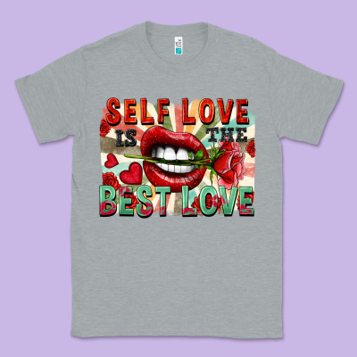Self Love Is The Best Love Classic Tee Designed By Fadigitalartstudio