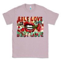 Lilac Self love is the best love Classic Tee - FaDigitalArtStudio