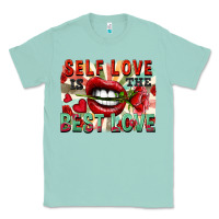 Seafoam Self love is the best love Classic Tee - FaDigitalArtStudio
