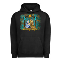 Pigment Black oh holy night western Urban Hoodie - RanaPortraitStore
