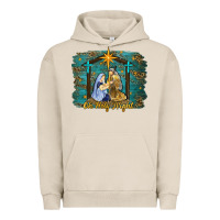 Pigment French Oak oh holy night western Urban Hoodie - RanaPortraitStore
