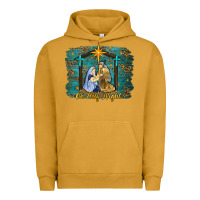 Pigment Peanut Butter oh holy night western Urban Hoodie - RanaPortraitStore