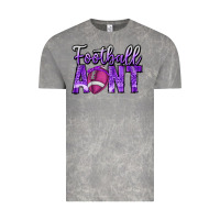 Cloud Rock football aunt Vintage Tee - CowhideDigitalArt