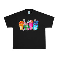 Black Easter Coffee Urban Heavy Tee - CowhideDigitalArt
