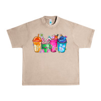 French Oak Easter Coffee Urban Heavy Tee - CowhideDigitalArt