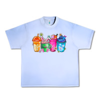 Grape Ice Easter Coffee Urban Heavy Tee - CowhideDigitalArt
