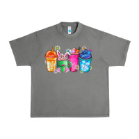 Tornado Easter Coffee Urban Heavy Tee - CowhideDigitalArt