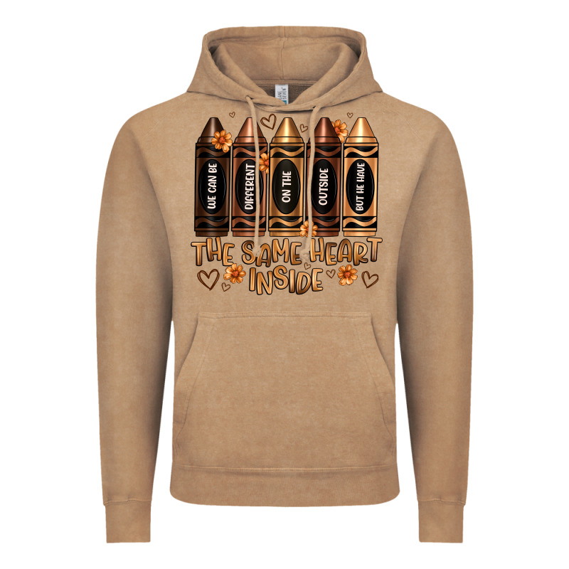 The Same Heart Inside Artiststas Vintage Hoodie by Artiststas | Teevron