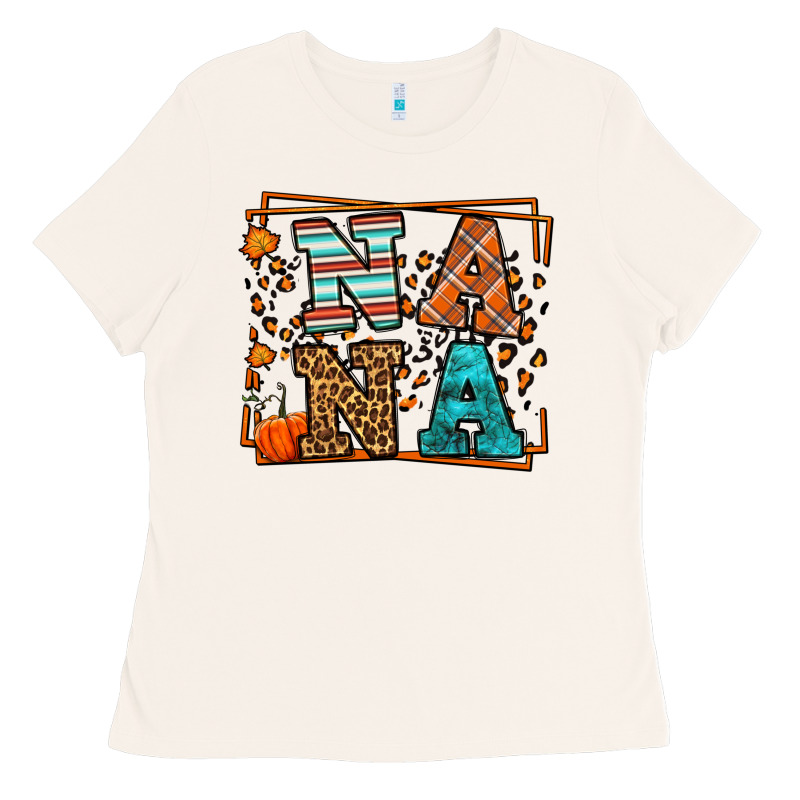 Fall Autumn Leopard Nana Ladies Tee by LillyAllenDesigns | Teevron