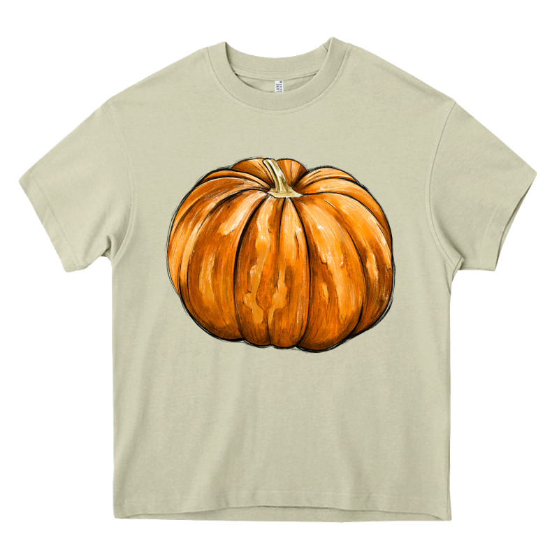 Pumpkin Heavy Core Tee by FaDigitalArtStudio | Teevron