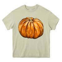 Mossy Pumpkin Heavy Core Tee - FaDigitalArtStudio
