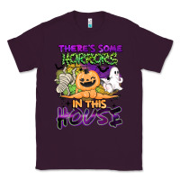 Plum theres some horrors in this house Classic Tee - BarkalooDesign