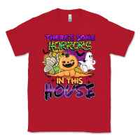 Red theres some horrors in this house Classic Tee - BarkalooDesign