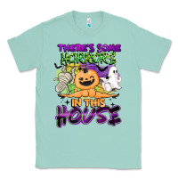 Seafoam theres some horrors in this house Classic Tee - BarkalooDesign