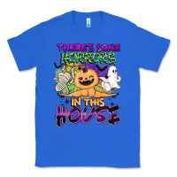 True Royal theres some horrors in this house Classic Tee - BarkalooDesign
