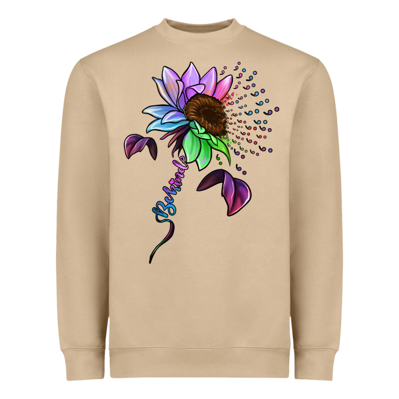 Be Kind Autism Semicolon Heavyweight Sweatshirt by Jasminsmagicworld | Teevron