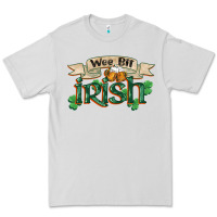 Dove Grey wee bit irish st patrick's day Premium Tee - FaDigitalArtStudio