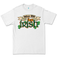 White wee bit irish st patrick's day Premium Tee - FaDigitalArtStudio