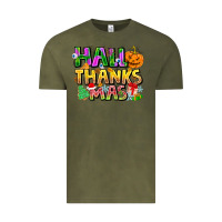 Vintage Olive holiday fusion art Vintage Tee - CowhideDigitalArt