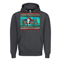 Smoke western christmas baby cow noel tumbler Zipper Hoodie - Jasminsmagicworld