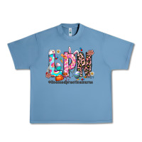 Pebble Blue Easter Lpn Urban Heavy Tee - CowhideDigitalArt