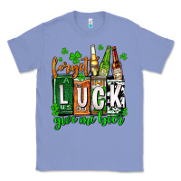 Colony Blue St. Patrick's Forget luck give me beer Classic Tee - OliviaCreatesArt