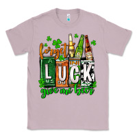 Lilac St. Patrick's Forget luck give me beer Classic Tee - OliviaCreatesArt