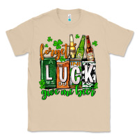 Mushroom St. Patrick's Forget luck give me beer Classic Tee - OliviaCreatesArt