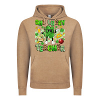 Vintage Coffee one lucky teacher Vintage Hoodie - Artiststas
