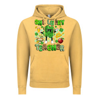 Vintage Mustard one lucky teacher Vintage Hoodie - Artiststas