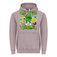 Vintage Zinc one lucky teacher Vintage Hoodie - Artiststas