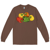 Chestnut Peppers Long Sleeve Tee - LillyAllenDesigns