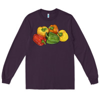Plum Peppers Long Sleeve Tee - LillyAllenDesigns
