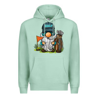 Seafoam golf gnome Premium Hoodie - BarkalooDesign